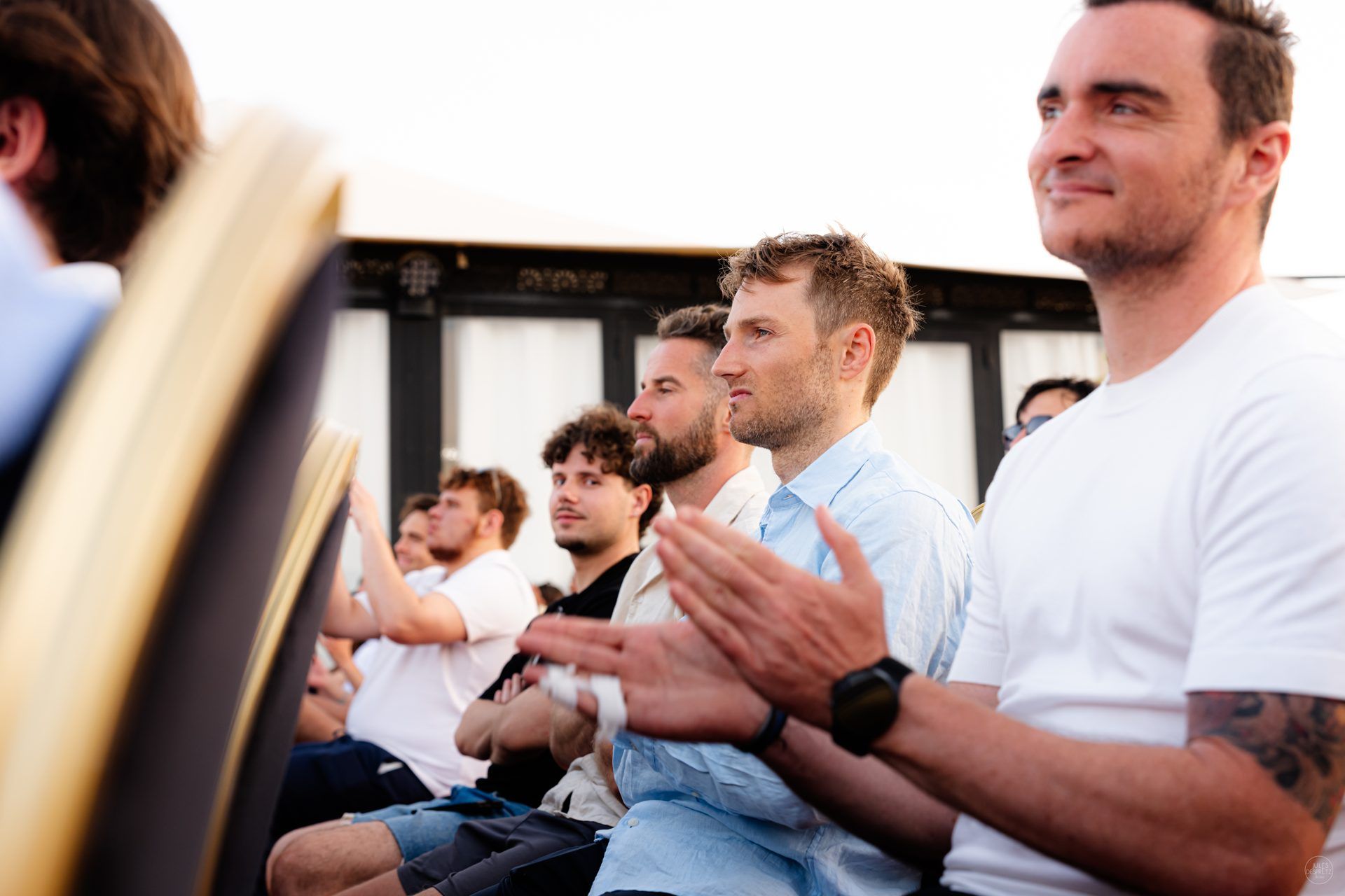 Naboo colleagues applauding during a session of the program at the 2026 company offsite